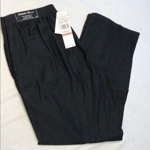 ALFRED DUNNER - NWT Black denim pants 12p